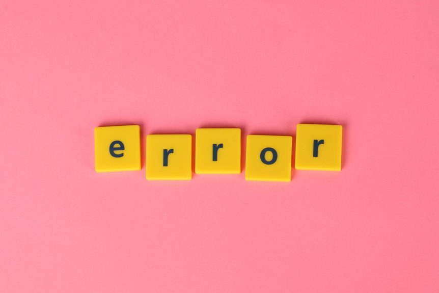 common errors resolution steps